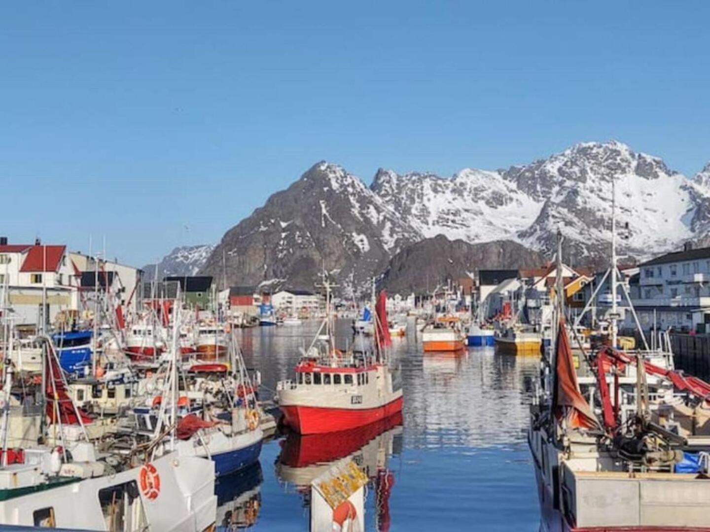 Leilighet I Banhammaren Med Balkong Henningsvaer Exteriér fotografie
